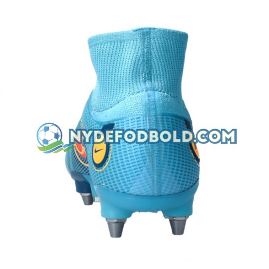 Blå Fodboldstøvler Nike Mercurial Superfly VIII Blueprint PROMO Elite SG Pro