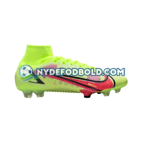 Rød Gul Fodboldstøvler Nike Mercurial Superfly VIII Motivation Elite FG