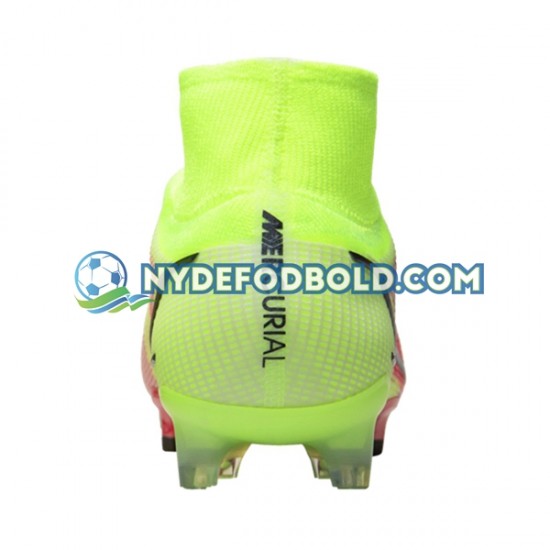 Rød Gul Fodboldstøvler Nike Mercurial Superfly VIII Motivation Elite FG