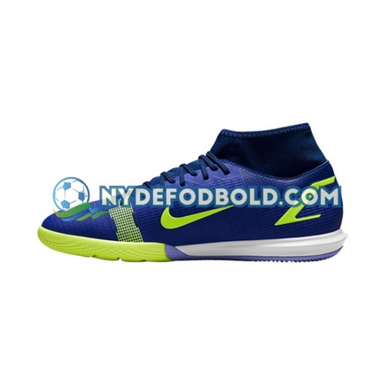 Blå Gul Fodboldstøvler Nike Mercurial Superfly VIII Recharge Academy IC