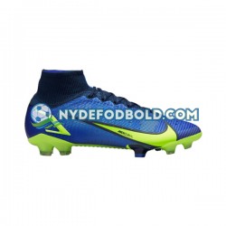 Blå Gul Fodboldstøvler Nike Mercurial Superfly VIII Recharge Elite FG