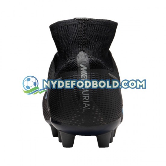 Sort Fodboldstøvler Nike Mercurial Superfly VIII Renew Elite AG