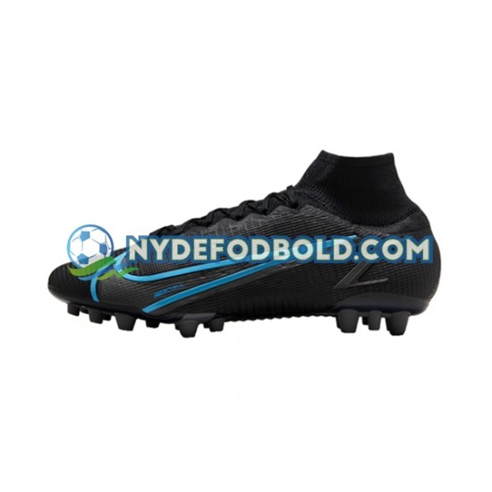 Sort Fodboldstøvler Nike Mercurial Superfly VIII Renew Elite AG