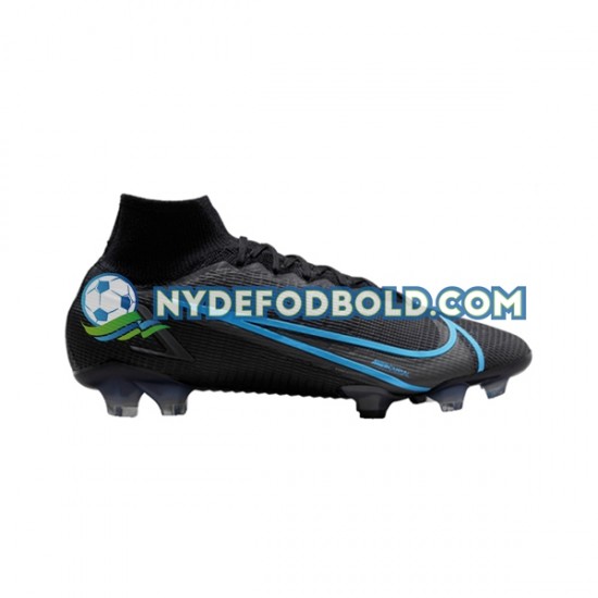 Sort Fodboldstøvler Nike Mercurial Superfly VIII Renew Elite FG