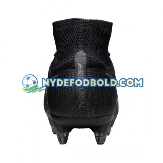 Sort Fodboldstøvler Nike Mercurial Superfly VIII Renew Elite SG Pro AC
