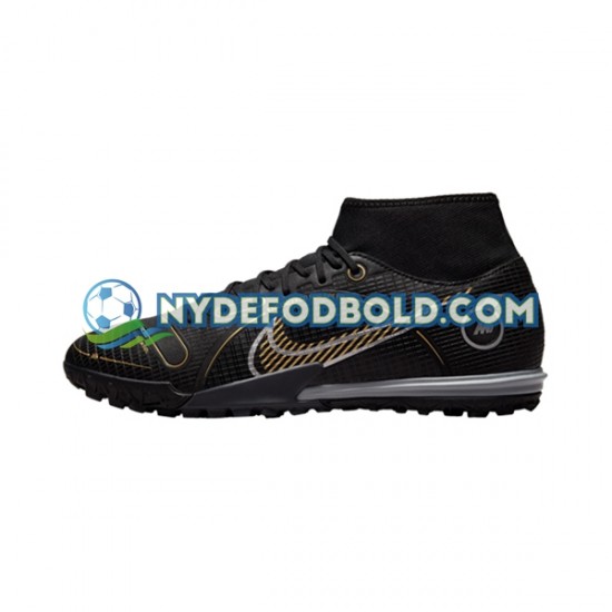 Sort Fodboldstøvler Nike Mercurial Superfly VIII Shadow Academy TF