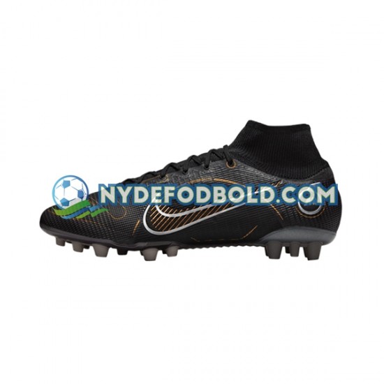 Sort Fodboldstøvler Nike Mercurial Superfly VIII Shadow Elite AG