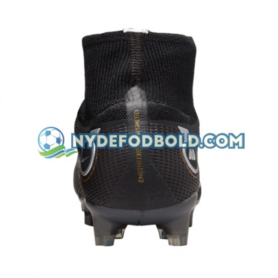 Sort Fodboldstøvler Nike Mercurial Superfly VIII Shadow Elite FG