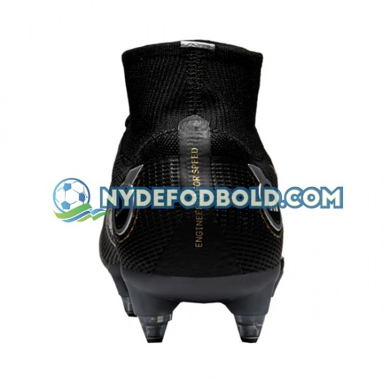 Sort Fodboldstøvler Nike Mercurial Superfly VIII Shadow Elite SG Pro AC