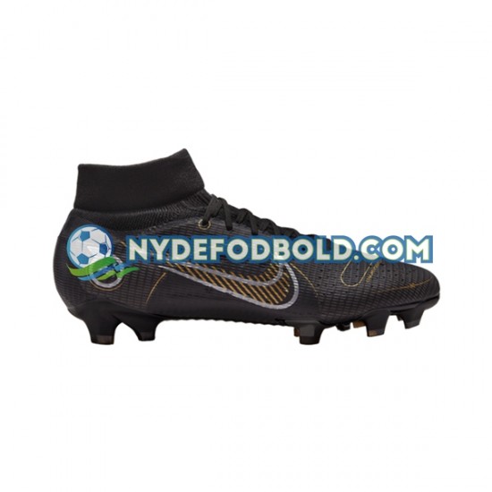 Sort Fodboldstøvler Nike Mercurial Superfly VIII Shadow Pro FG