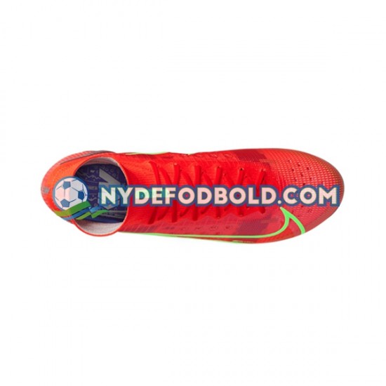 Rød Fodboldstøvler Nike Mercurial Superfly VIII Spectrum Elite AG