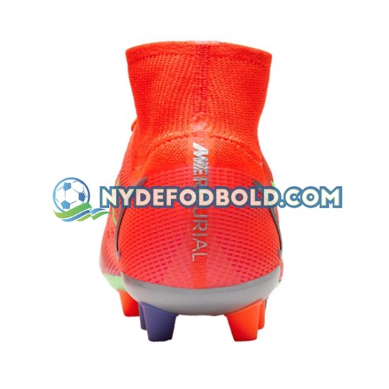Rød Fodboldstøvler Nike Mercurial Superfly VIII Spectrum Elite AG