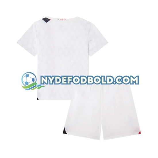 Udebane Trøje AC Milan 2023-2024 K/Æ Børn(+Shorts)