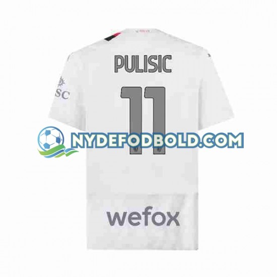 Udebane Trøje AC Milan Christian Pulisic 11 2023-2024 K/Æ Mænd