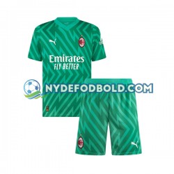 Hjemmebane Trøje AC Milan Målmand 2023-2024 K/Æ Børn(+Shorts)