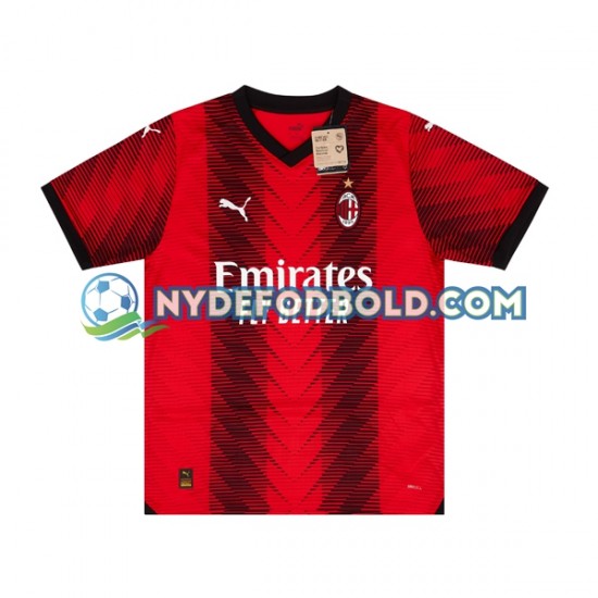 Hjemmebane Trøje AC Milan 2023-2024 K/Æ Mænd