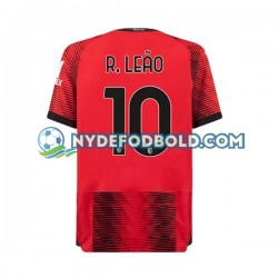 Hjemmebane Trøje AC Milan Rafael Leao 10 2023-2024 K/Æ Mænd