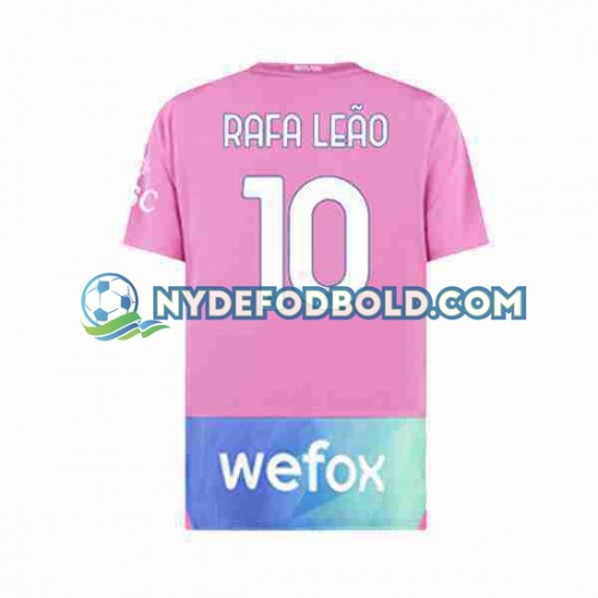 3. Valg Trøje AC Milan Rafael Leao 10 2023-2024 K/Æ Mænd