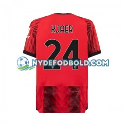 Hjemmebane Trøje AC Milan Simon Kjaer 24 2023-2024 K/Æ Mænd