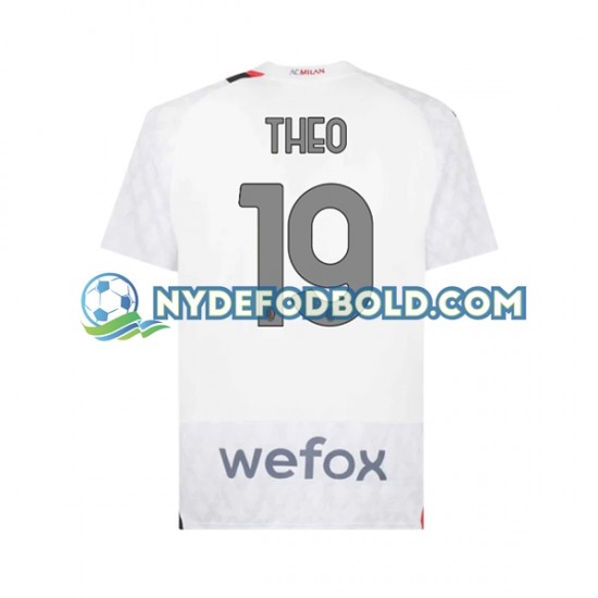 Udebane Trøje AC Milan Theo 19 2023-2024 K/Æ Mænd