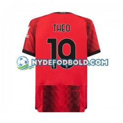 Hjemmebane Trøje AC Milan Theo Hernandez 19 2023-2024 K/Æ Mænd