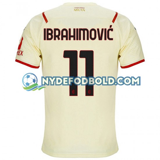 Udebane Trøje AC Milan Zlatan Ibrahimovic 11 2021-2022 K/Æ Mænd