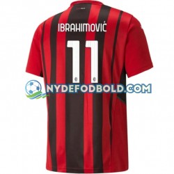 Hjemmebane Trøje AC Milan Zlatan Ibrahimovic 11 2021-2022 K/Æ Mænd