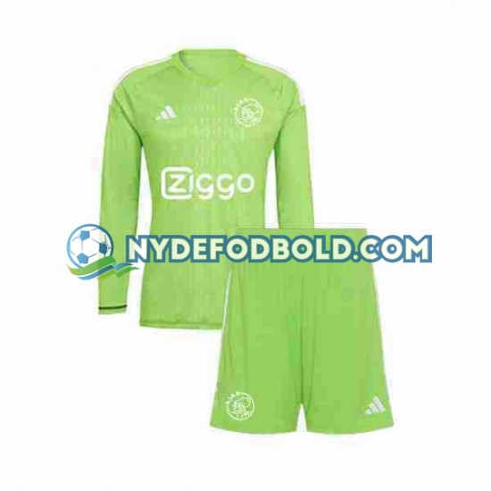Hjemmebane Trøje AFC Ajax Målmand 2023-2024 L/Æ Børn(+Shorts)