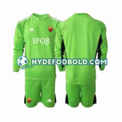 Udebane Trøje AS Roma Målmand 2023-2024 L/Æ Børn(+Shorts)