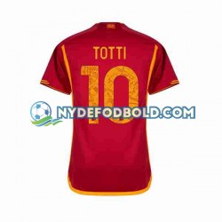 Hjemmebane Trøje AS Roma Totti 10 2023-2024 K/Æ Mænd