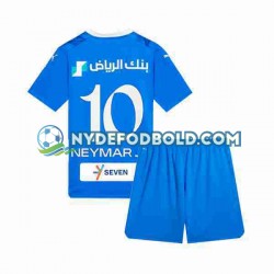 Hjemmebane Trøje Al Hilal Neymar JR 10 2023-2024 K/Æ Børn(+Shorts)