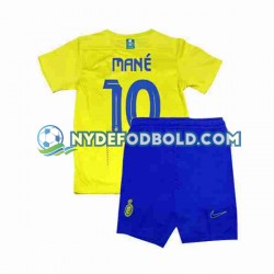 Hjemmebane Trøje Al-Nassr Mane 10 2023-2024 K/Æ Børn(+Shorts)