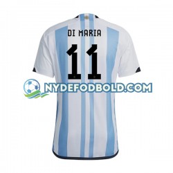 Hjemmebane Trøje Argentina Di Maria 11 World Cup 2022 K/Æ Mænd