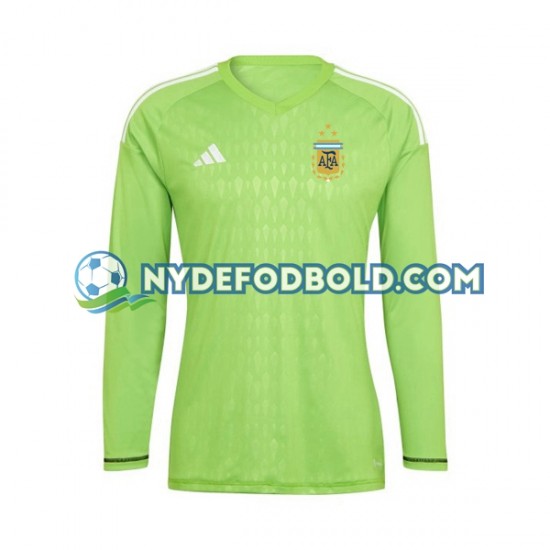 Hjemmebane Trøje Argentina Målmand World Cup 2022 L/Æ Mænd