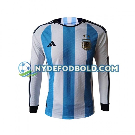 Hjemmebane Trøje Argentina World Cup 2022 L/Æ Mænd