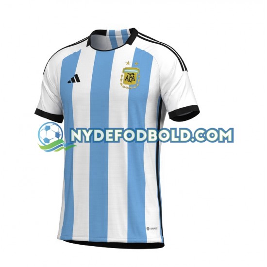Hjemmebane Trøje Argentina World Cup 2022 K/Æ Mænd