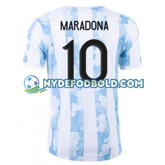Hjemmebane Trøje Argentina Maradona 10 2021 K/Æ Mænd