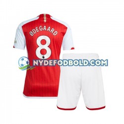 Hjemmebane Trøje Arsenal Martin Odegaard 8 2023-2024 K/Æ Børn(+Shorts)