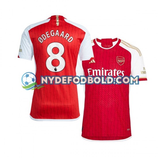 Hjemmebane Trøje Arsenal Martin Odegaard 8 2023-2024 K/Æ Mænd