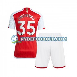 Hjemmebane Trøje Arsenal Oleksandr Zinchenko 35 2023-2024 K/Æ Børn(+Shorts)