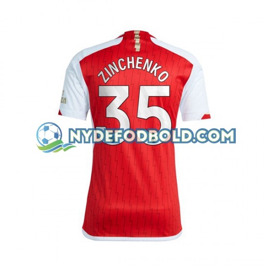 Hjemmebane Trøje Arsenal Oleksandr Zinchenko 35 2023-2024 K/Æ Mænd