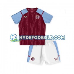 Hjemmebane Trøje Aston Villa 2023-2024 K/Æ Børn(+Shorts)