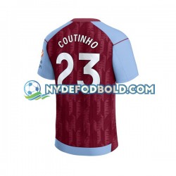 Hjemmebane Trøje Aston Villa Philippe Coutinho 23 2023-2024 K/Æ Mænd