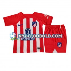 Hjemmebane Trøje Atlético Madrid 2023-2024 K/Æ Børn(+Shorts)