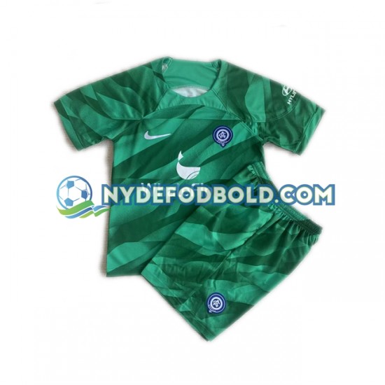 Udebane Trøje Atlético Madrid Målmand 2023-2024 K/Æ Børn(+Shorts)