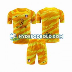 Trøje Atlético Madrid Målmand Orange 2023-2024 K/Æ Børn(+Shorts)