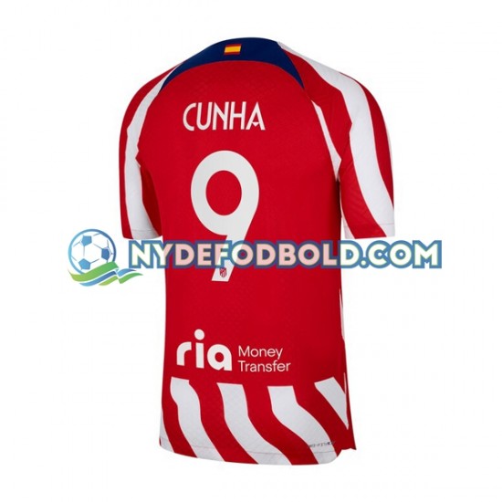 Hjemmebane Trøje Atlético Madrid Matheus Cunha 9 2022-2023 K/Æ Mænd