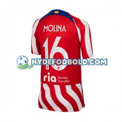 Hjemmebane Trøje Atlético Madrid Nahuel Molina 16 2022-2023 K/Æ Mænd