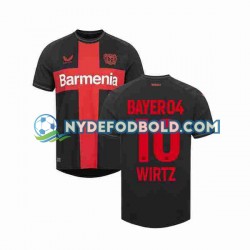 Hjemmebane Trøje Bayer 04 Leverkusen Florian Wirtz 10 2023-2024 K/Æ Mænd