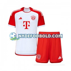 Hjemmebane Trøje FC Bayern München 2023-2024 K/Æ Børn(+Shorts)
